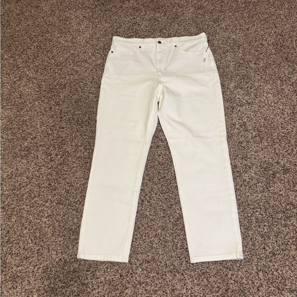Banana Republic cream Straight Leg Jeans